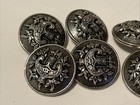 6 Vintage Large 1-1 4     Coat Buttons