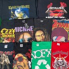 Lot Of 40 Vintage   Modern Shirts Music Heavy Metal Grunge Mixed Wholesale Bulk