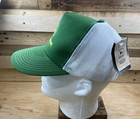 New John Deere Embroidered Licensed Green White Mesh Trucker Snapback Hat Cap