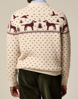 J Crew Wool Sweater Mens Brown Dog Duck Hunting Christmas Warm  all Sizes 