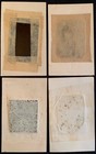 Lot Of 4 Antique 19th C  Tintypes