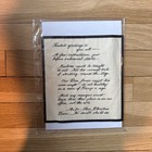 Broadway - Phantom Of The Opera - Authentic Stage Used Prop Letter