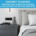 Urinals For Men Spill Proof Nighttime - Glow In Dark Urine Bottle - Gray 