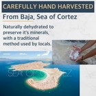 Baja Gold Mineral Sea Salt Natural Grain Crystals 8 Oz  Bag