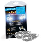 Gadlane 4 Pc Car Travel European Driving Kit Headlamp Triangle Uk Plate France