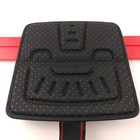Mifold Grab   Go Booster Portable Compact Car Child Seat Slate Grey Red W manual