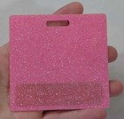 1 Pc Hello Kitty - Badge Buddy - Title Id Card - Acrylic Flatback Charms