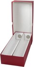 2x2 Coin Flips Box 10 Inch Red Top Quality Storage Case Double Row Removable New