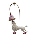 Gisela Graham Poodle W cake Christmas Tree Holiday Ornament Nwt