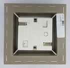 Vinyl Siding Mounting Block Electrical Outlet Box Universal Fit Light Brown  004