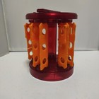 Bakugan Bakurack Spinning Carrying Case W 5 Backuclips  Holds 15 Bakugan