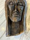 Vintage Tribal Wood Hand-carved Mask Wall Art  African Origin