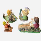 Disney Snow White And Seven Dwarfs Office Desk Office Set   Doc Enesco Figurine