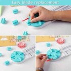 4 In 1 Paper Cutter Paper Trimmer Multi Function Scrapbooking Tool New