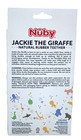Jackie The Giraffe 100  Natural Rubber Teether Baby Toy Ages 3m  New In Box