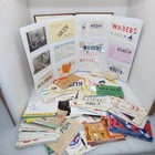 332 Vintage Old Ham Amateur Radio Calling Cards Call Card Lot Collection