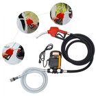 550w 110v Electric Oil Fuel Diesel Gas Transfer Pump W meter Hose With Nozzle