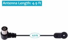 Black Fm Radio Antenna For Bose-wave Radio Stereo Receiver Indoor   3 5mm Jack
