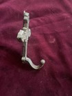 Rustic Cast Iron Cross Wall Hook  5 Inches Tall  Gothic Decor 