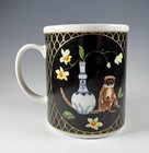 Lynn Chase Monkey Garden Mug 2001 3 3 4    