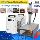 5w 355nm Uv Laser Marking Engraving Machine For Metal Glass Metal Acrylic Us