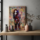 Cher 18x24in Poster  Cher Print Pop  Art Free Shipping Us