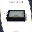 5 X 6 X 1 1 4 Riker Display Case Box For Collectibles Arrowheads Jewelry  more  