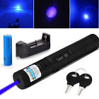 Blue Violet Laser Pointer 405nm Lazer Pen Beam   Battery   Charger