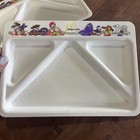Vintage 1987 Mcdonalds Happy Meal Plastic Child Character Serving Tray Plate