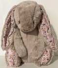 Jellycat Huge Blossom Beige Bunny    petal    New Bnwt   Dust Bag Big Soft Plush