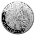 2021 Tuvalu Black Flag The Red Flag Fleet Ching Shih 1 Oz Silver Coin In Capsule