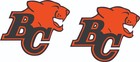 Bc Lions Inspired Full Size Football Helmet Decals