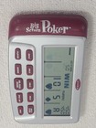 Radica  big Screen Poker  Hand Held Electronic Game Tested 1995 Vtg 6  X 3 25 