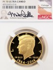 1964-2014-w Gold Kennedy 50th Anniversary 50c Pf 70 Ultra Cameo High Relief Mike