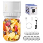 Mason Jar Vacuum Sealer 3 In 1 Electric Mason Jar Vacuum Sealer Kit  white  Hot