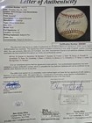 2016 Chicago Cubs Autographed World Series Baseball Jsa Coa