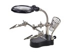 Techni-pro Tnp100198ea - Magnifier W auxiliary Clip On Pcb Soldering Iron Stand 