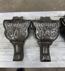 4 Antique Round Oak Cast Iron Stove Legs Feet Set Of 4 Free Shipping