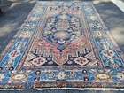 4 1 X 6 4 Antique Kazak Vintage Heriz Rug Caucasian Serapi Oushak Kazak Shirvan 