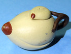 Vintage Chinese 20th Century Miniature Yixing Pottery Teapot 1 25 