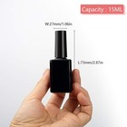 20pcs Empty Nail Polish Bottles  Glass Refillable Nail Polish Bottles Contain   