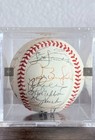 1990s Chicago Cubs Team Signed Rawlings Official National League Baseball