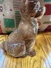 Made In Japan Ceramic Dog Statue 7    X 5    Vintage