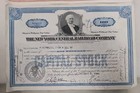 Stocks And Bonds Certificates  The New York Central Railroad Company   x6 