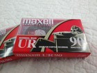 Lot Of 3 Audio Cassette Tape Blank Tapes New Sealed Maxell Ur 90
