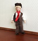 Dollhouse Victorian Boy Son Doll Porcelain Semi-poseable 1 12 Scale Family