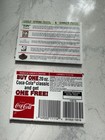 Two Coke Atm Cards With Sleeves And Discount Booklet
