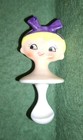 Vintage Mg Dolly Girl Saccharin Jar Holt Howard Pixieware Era Condiment Holder