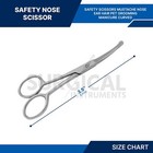Dog Grooming Scissors 3 5  Curved W safety Tips For Eye Ear Nose German Grade