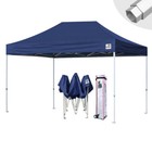 Full Aluminum Ez Pop Up Canopy Outdoor Gazebo Party Show Tent W wheeled Bag  